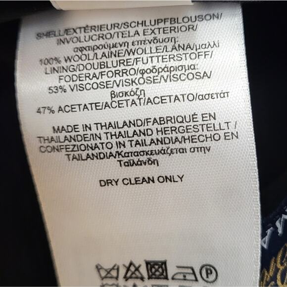 Brooks Brothers Madison Traditional Fit Wool Dress Pants Size 42 L 32 - Picture 9 of 9